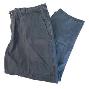 Columbia Mens 40x32 Gray Canvas Pants Cell Phone Pocket Outdoor Hiking Casual